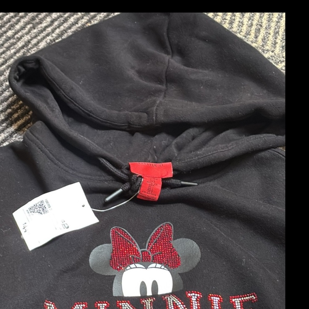 Disney Waist Length Pullover Hoody. Size Small - Picture 5 of 6